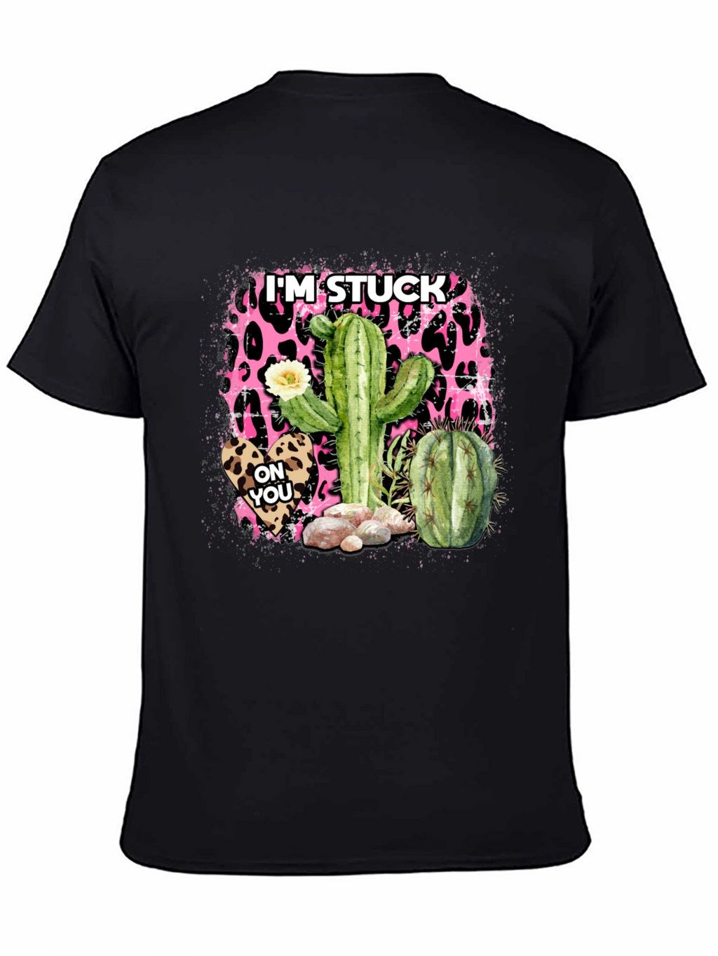 Im Stuck On You Cactus Graphic Tee