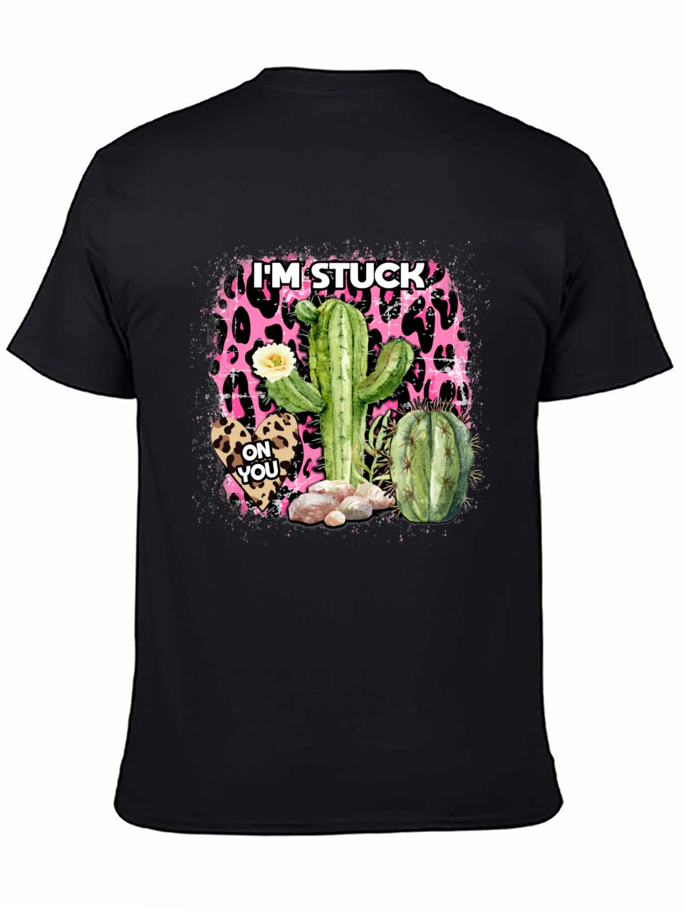 Im Stuck On You Cactus Graphic Tee