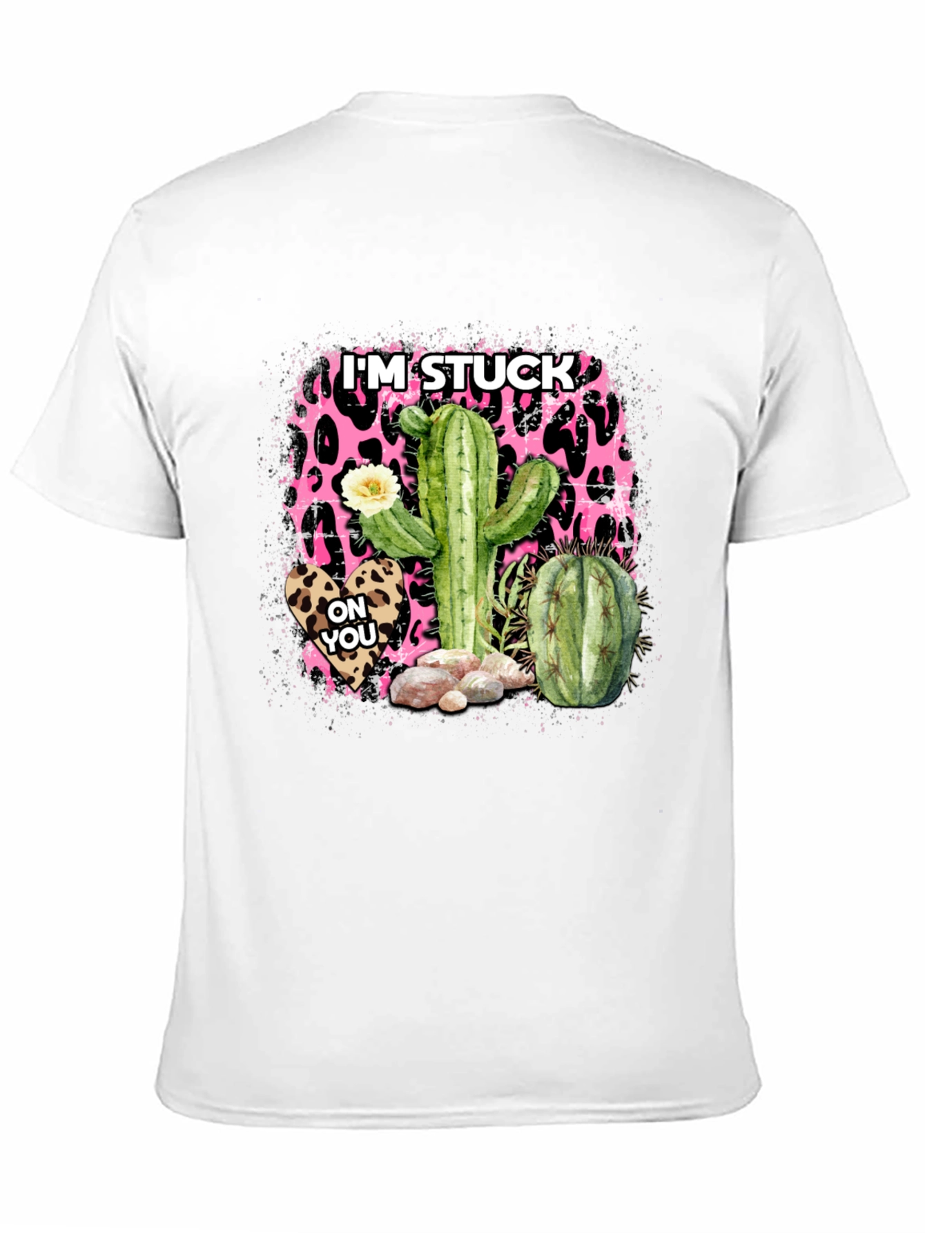 Im Stuck On You Cactus Graphic Tee