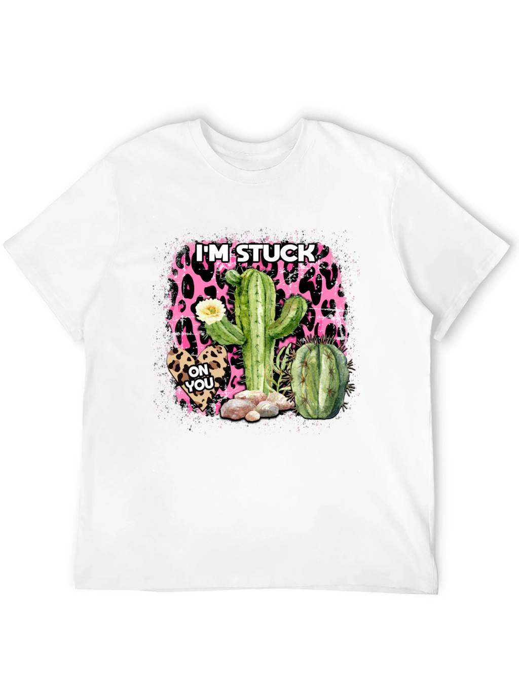 Im Stuck On You Cactus Graphic Tee
