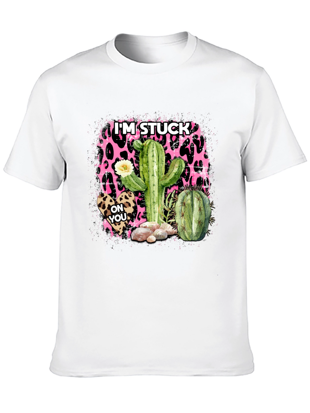 Im Stuck On You Cactus Graphic Tee