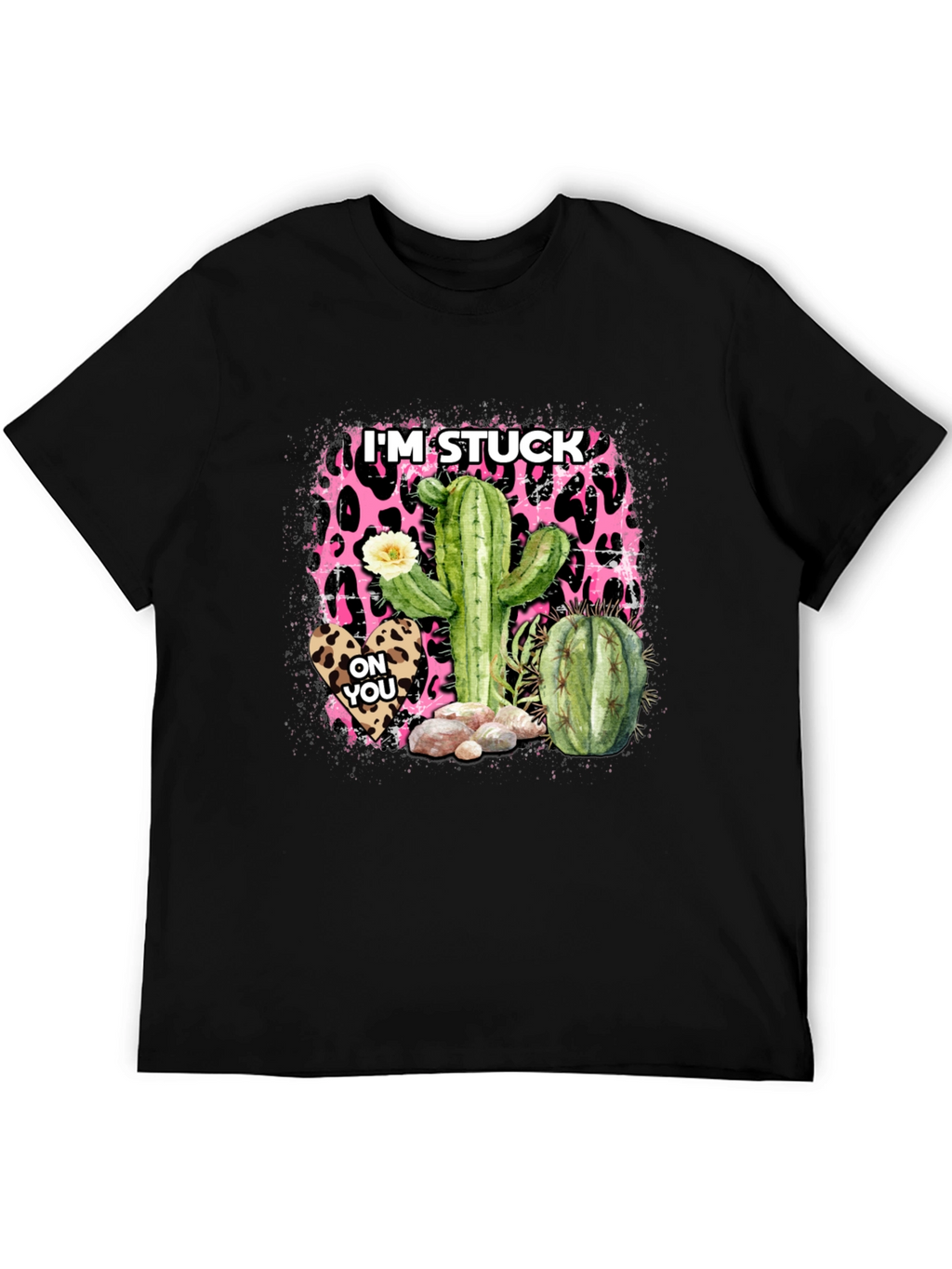 Im Stuck On You Cactus Graphic Tee