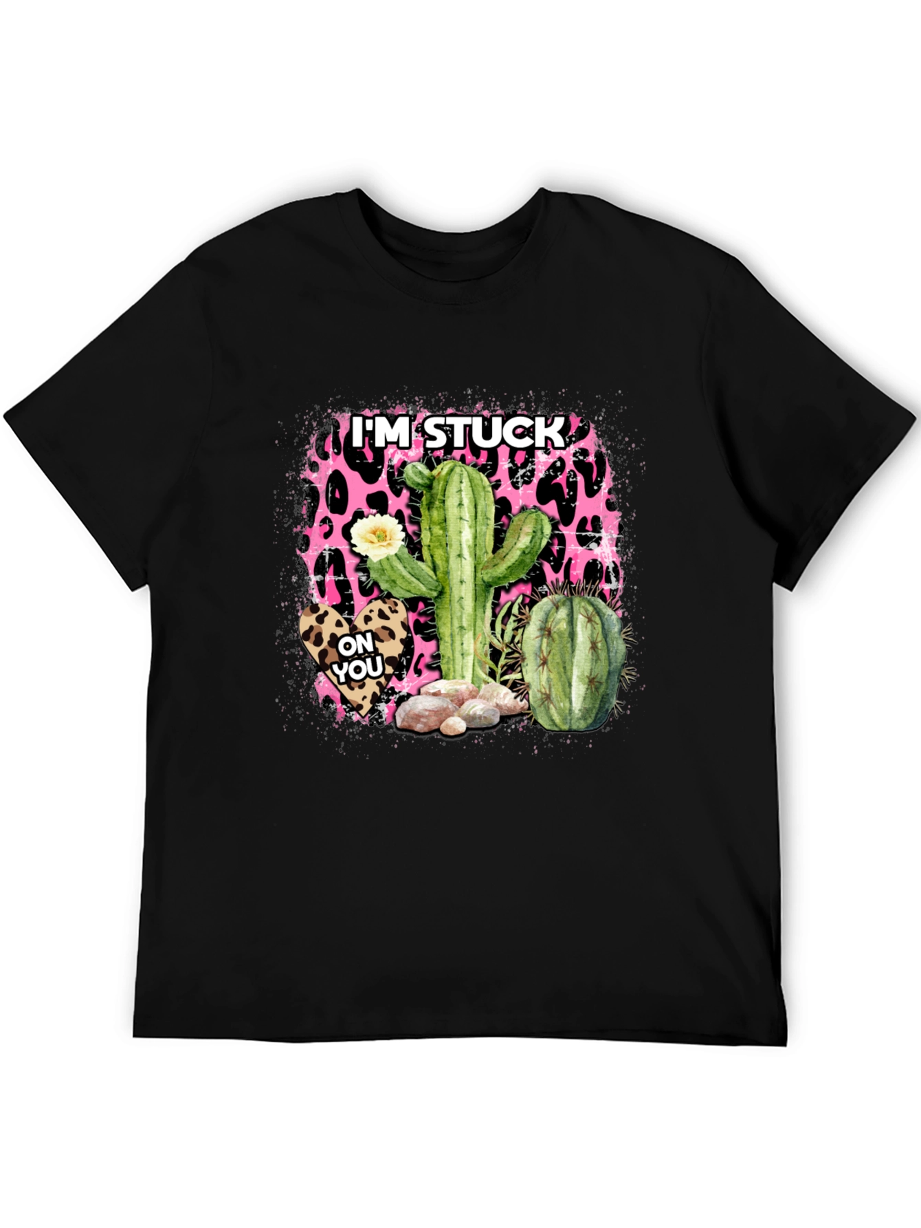 Im Stuck On You Cactus Graphic Tee