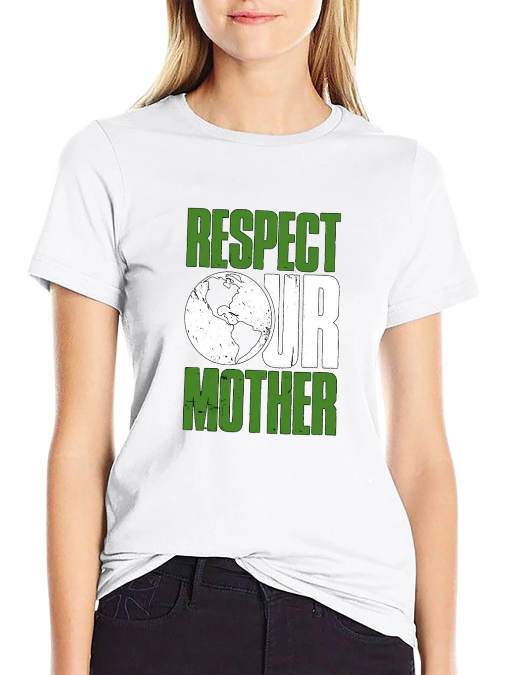 Respect Our Mother Earth T-Shirt - Eco-Friendly Tee