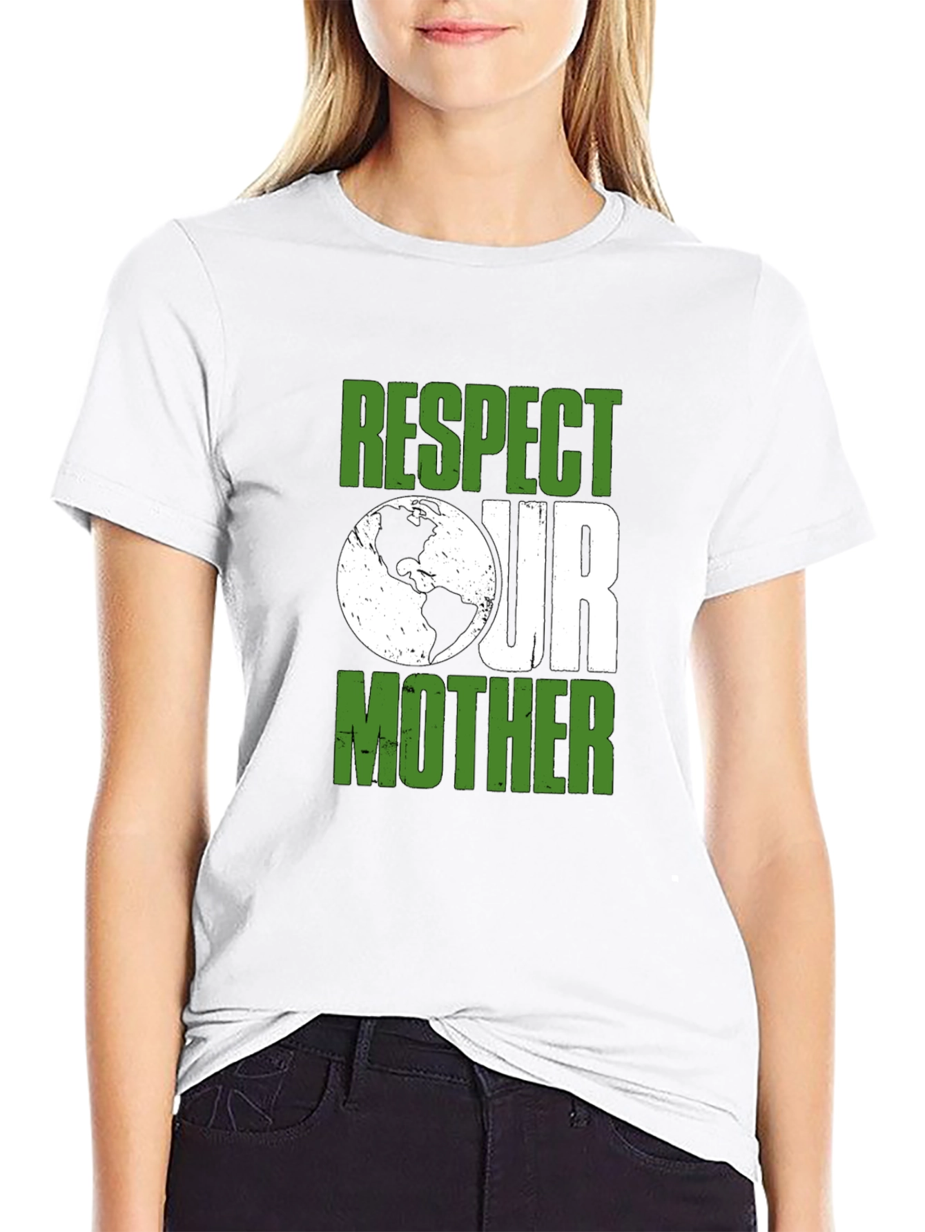 Respect Our Mother Earth T-Shirt - Eco-Friendly Tee