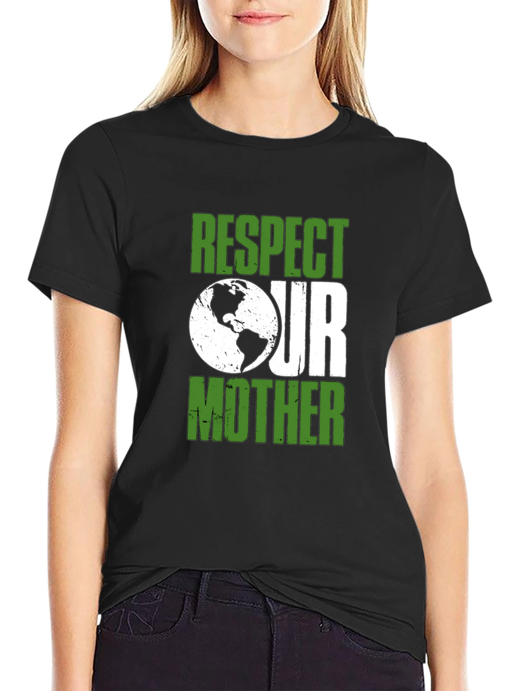 Respect Our Mother Earth T-Shirt - Eco-Friendly Tee
