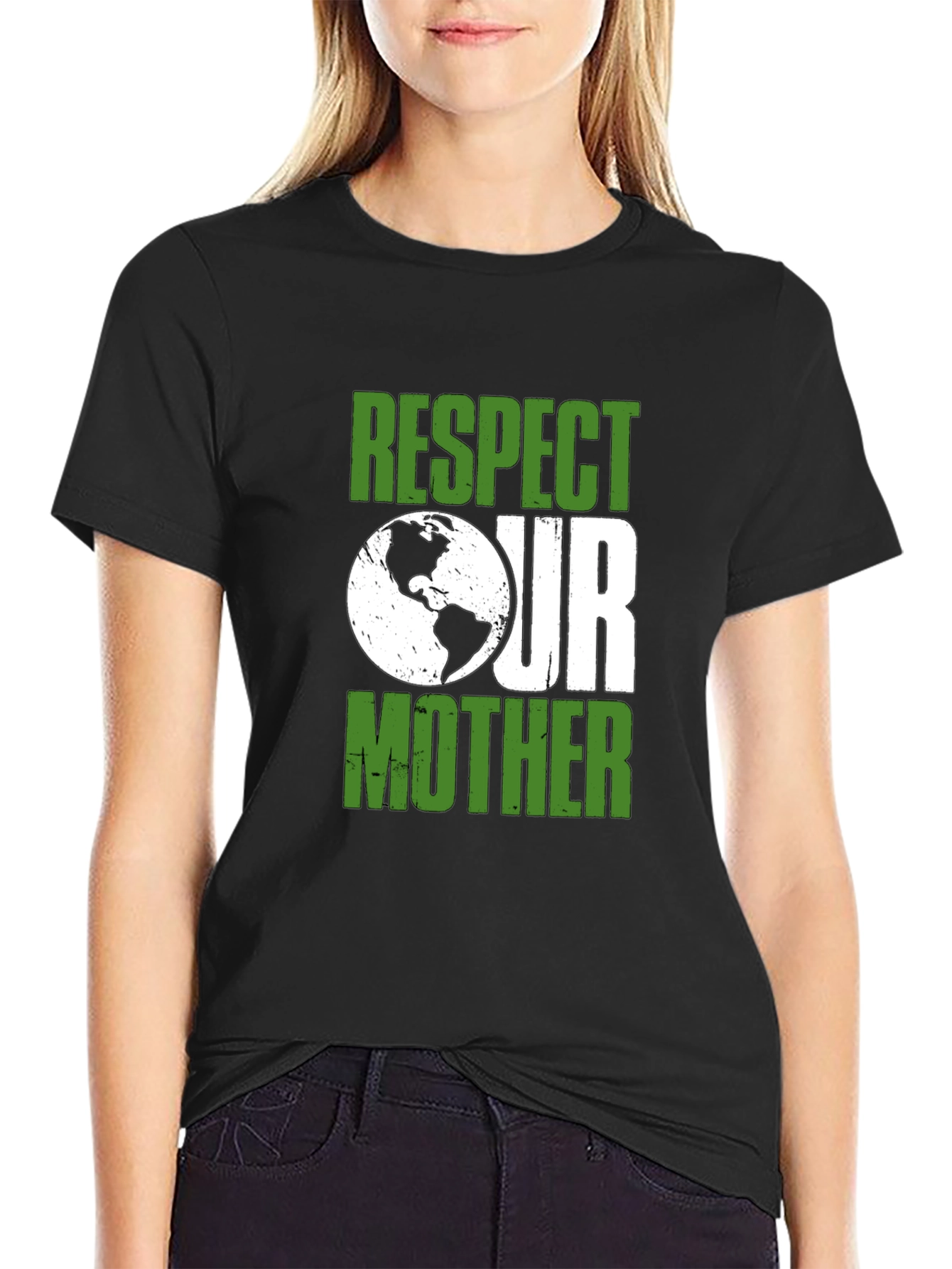 Respect Our Mother Earth T-Shirt - Eco-Friendly Tee