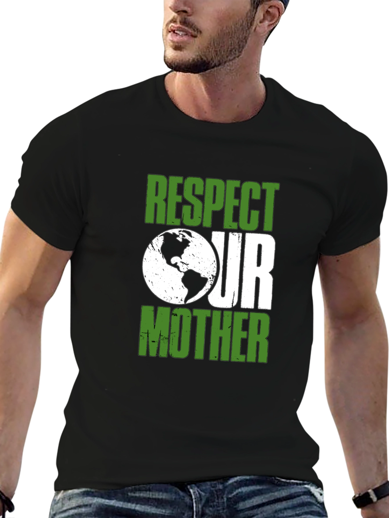 Respect Our Mother Earth T-Shirt - Eco-Friendly Tee