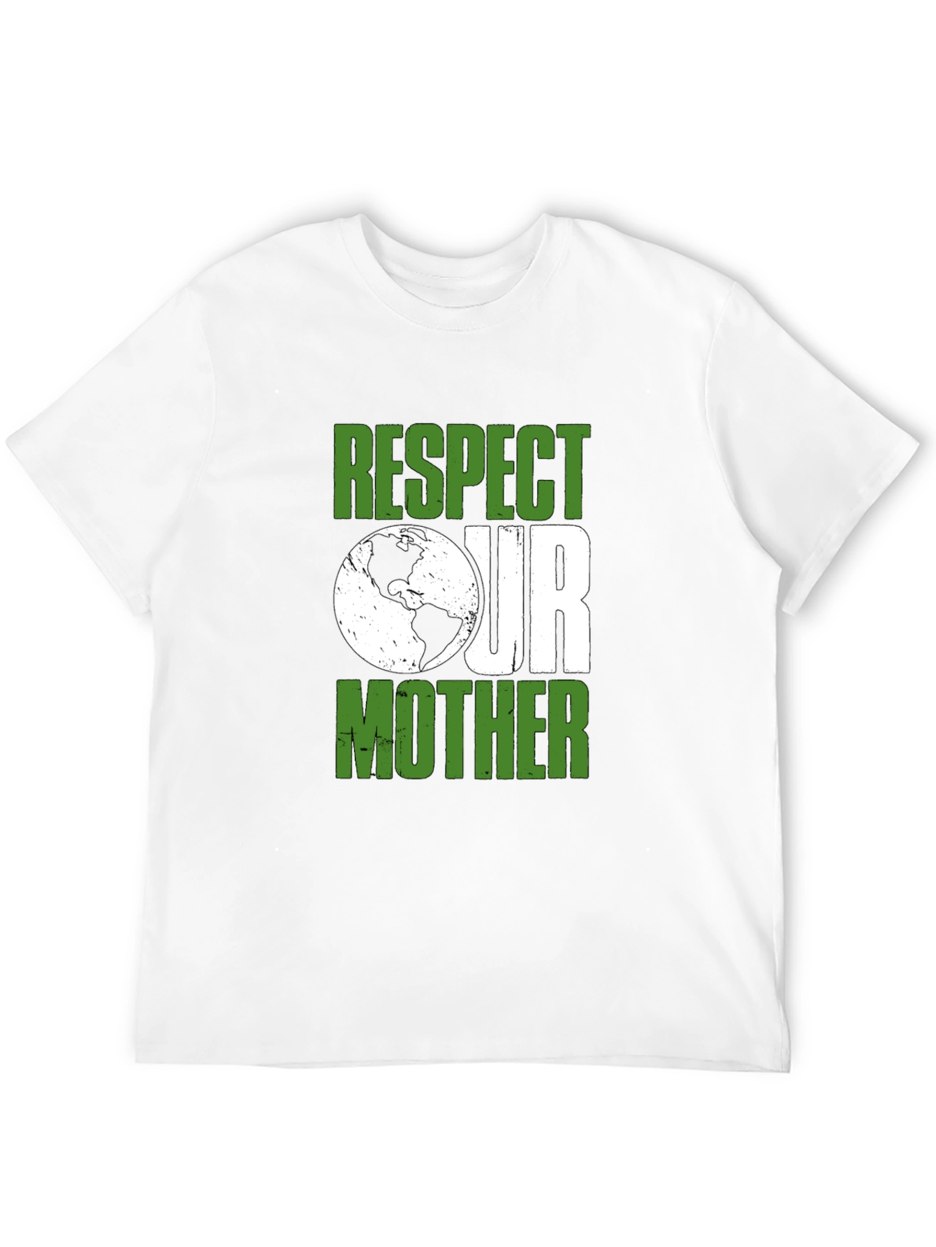 Respect Our Mother Earth T-Shirt - Eco-Friendly Tee