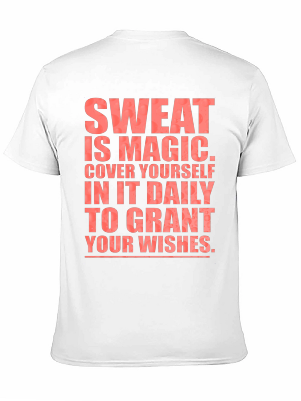 Sweat is Magic T-Shirt - Black Cotton Tee