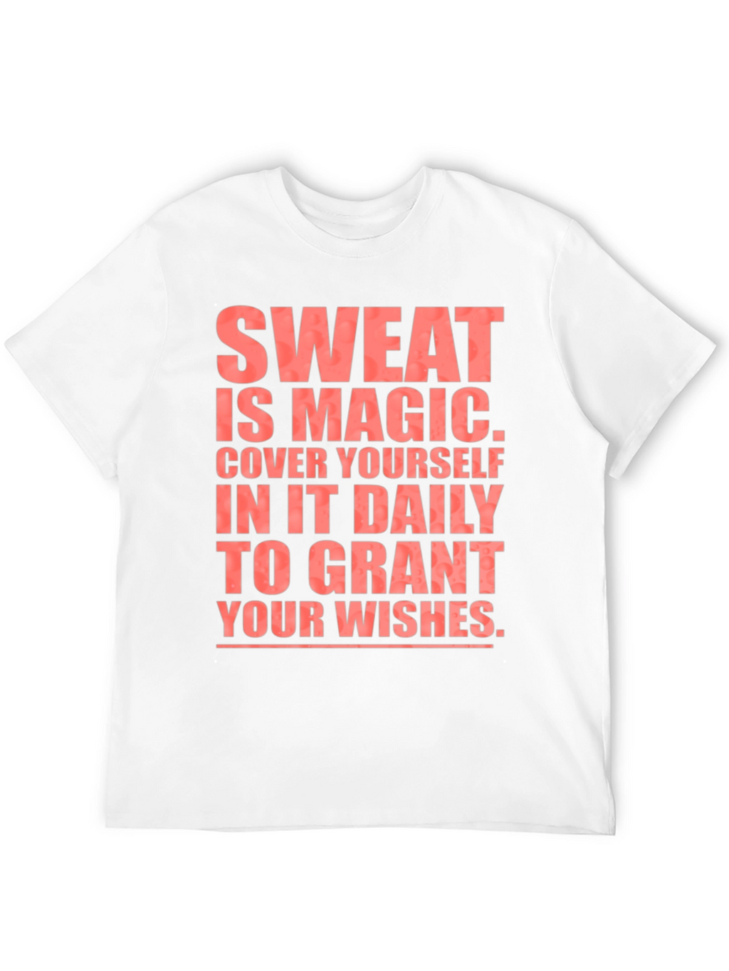 Sweat is Magic T-Shirt - Black Cotton Tee