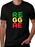 Reggae Graphic Black T-Shirt