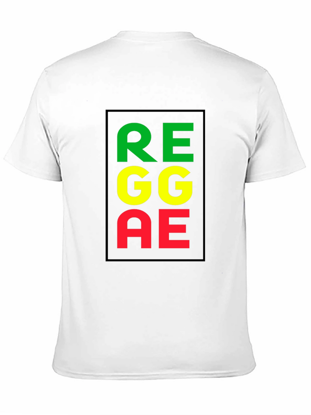 Reggae Graphic Black T-Shirt