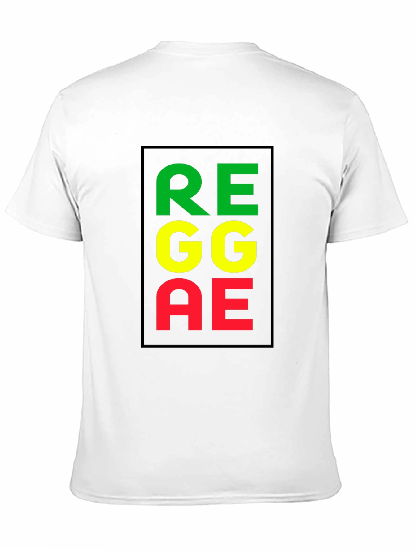 Reggae Graphic Black T-Shirt