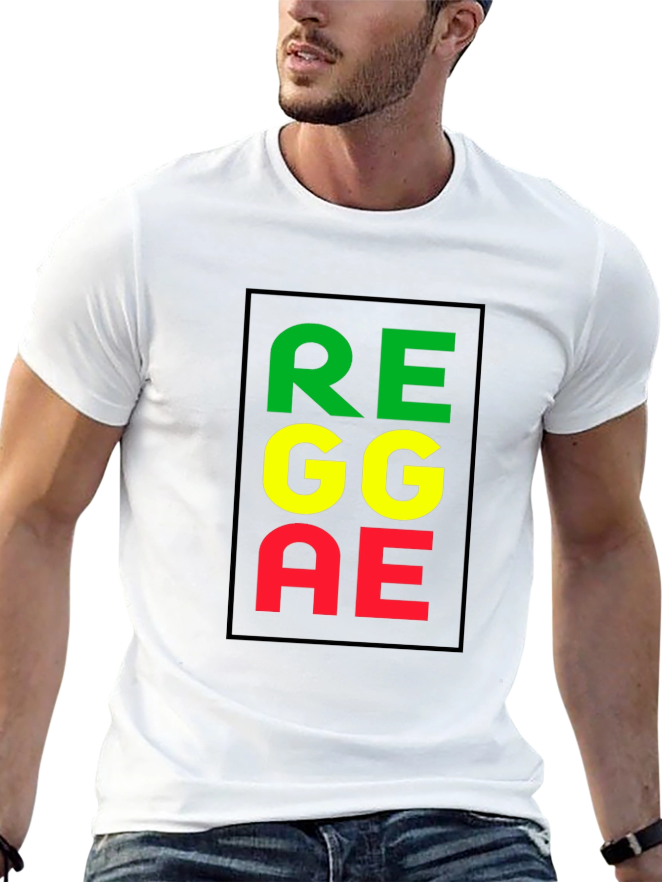 Reggae Graphic Black T-Shirt