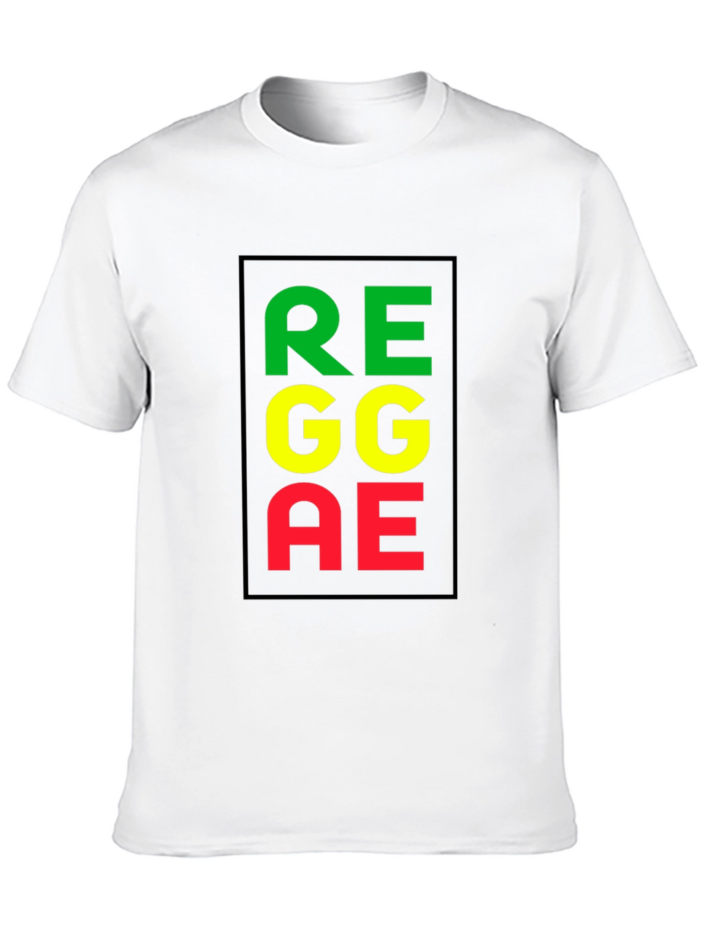Reggae Graphic Black T-Shirt