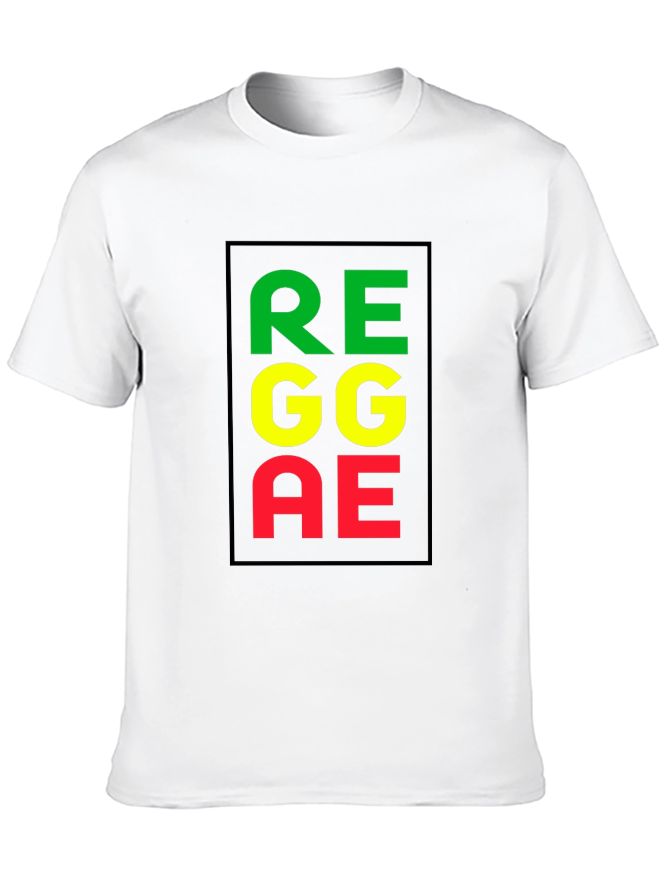 Reggae Graphic Black T-Shirt