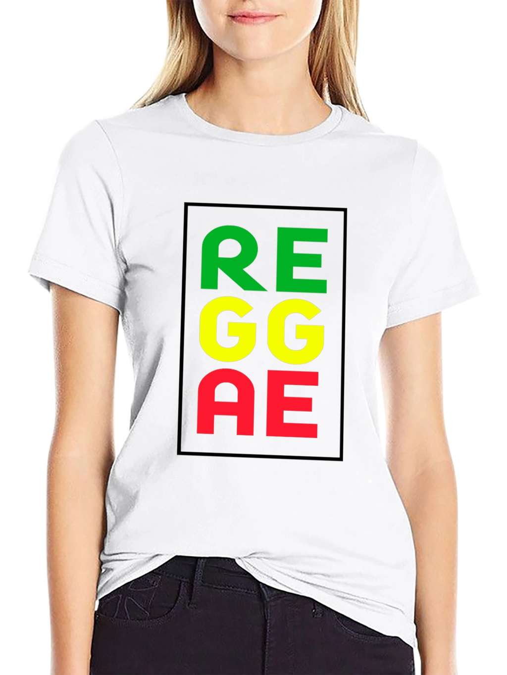 Reggae Graphic Black T-Shirt