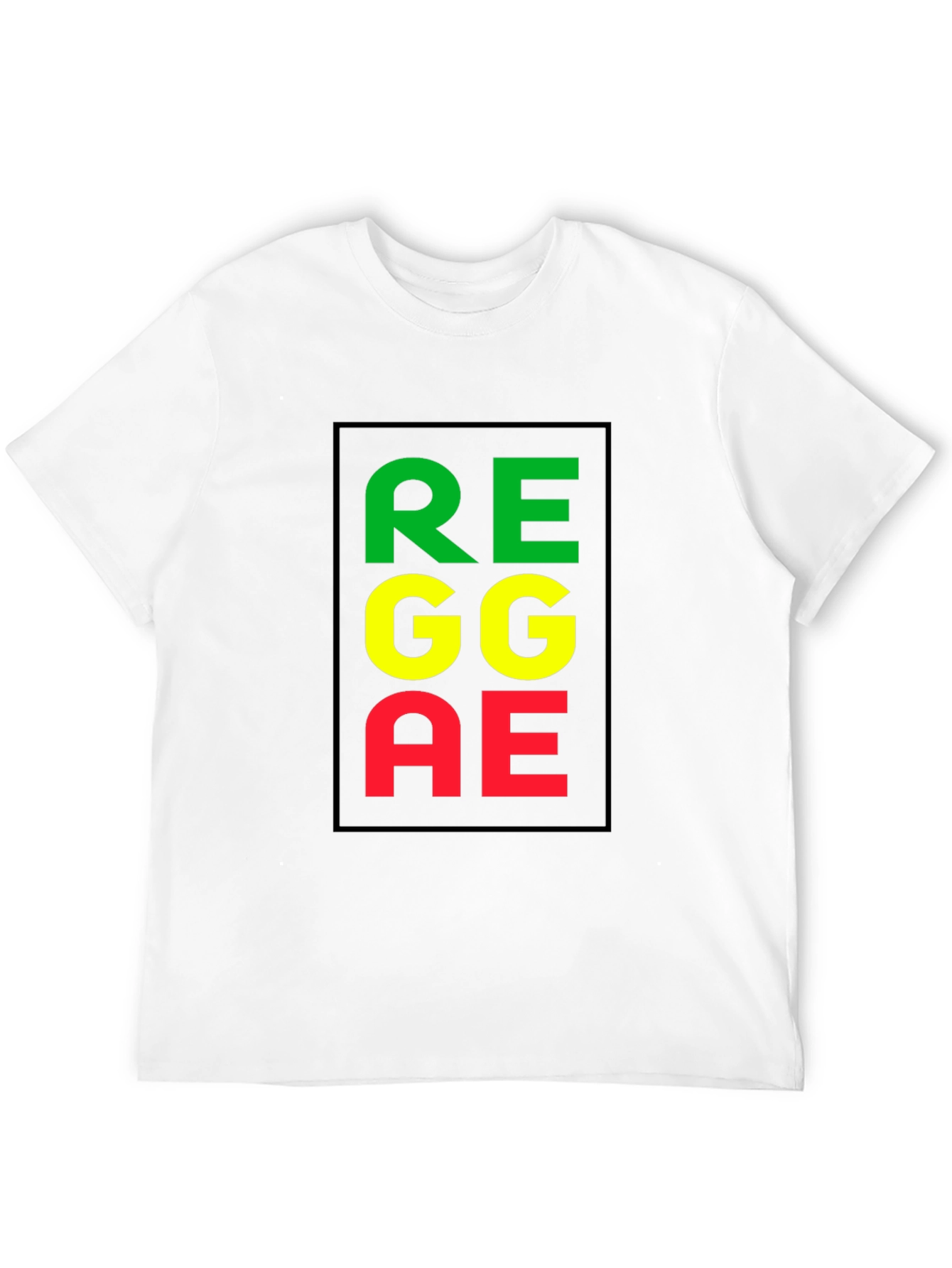Reggae Graphic Black T-Shirt