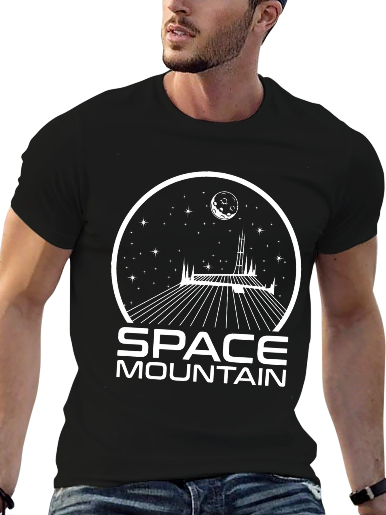 Space Mountain T-Shirt - Retro Theme Park Ride Tee