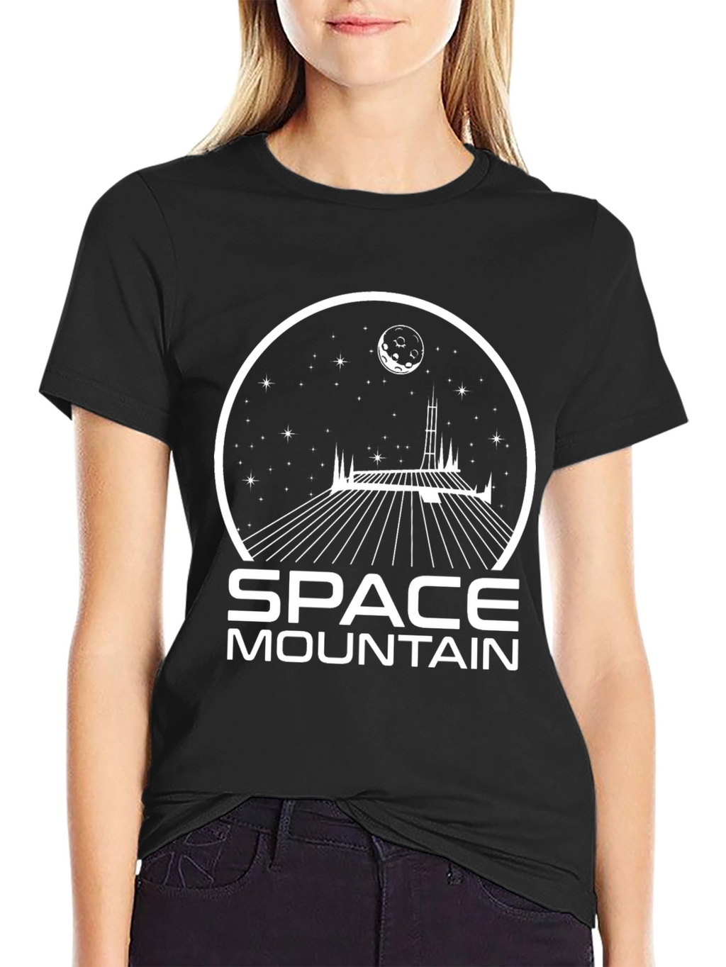 Space Mountain T-Shirt - Retro Theme Park Ride Tee