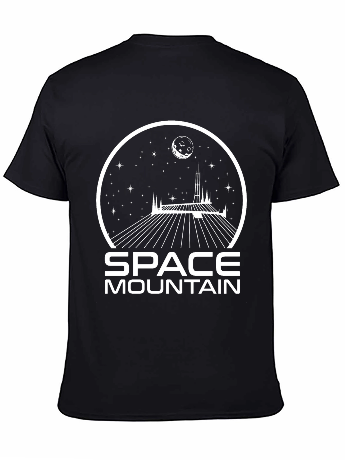 Space Mountain T-Shirt - Retro Theme Park Ride Tee