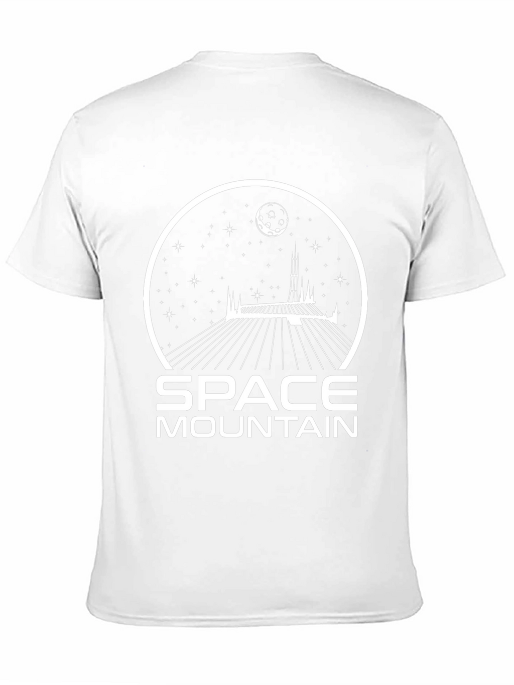 Space Mountain T-Shirt - Retro Theme Park Ride Tee