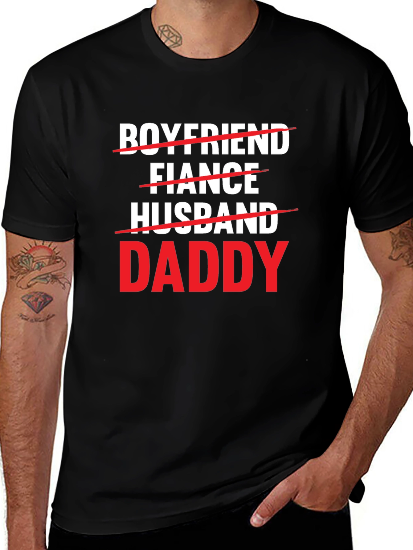 Boyfriend Fiance Husband Daddy T-Shirt