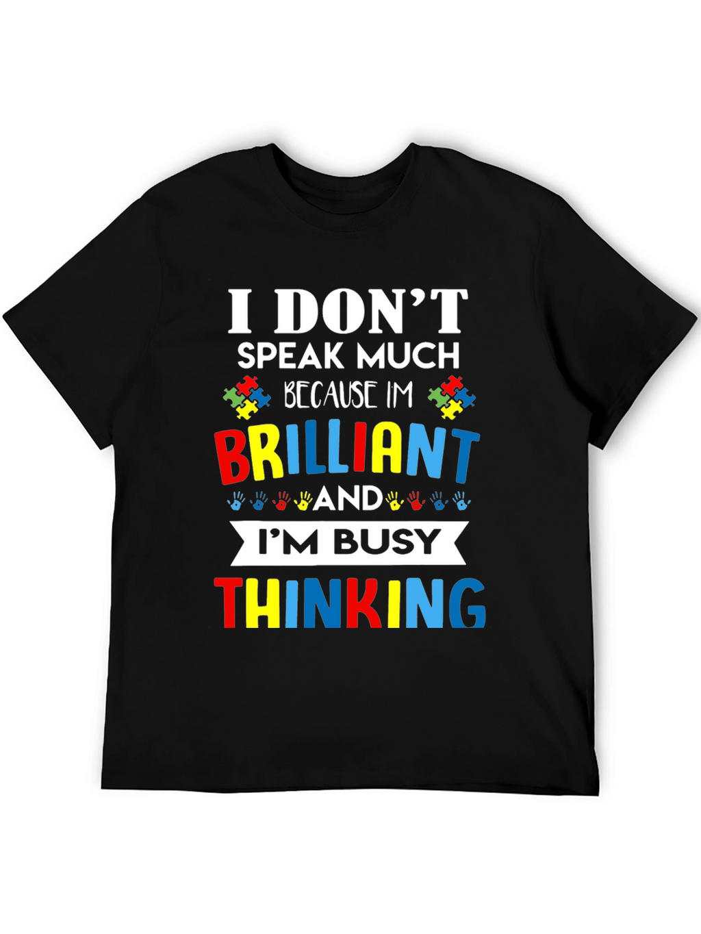 Brilliant Thinking Autism Awareness T-Shirt