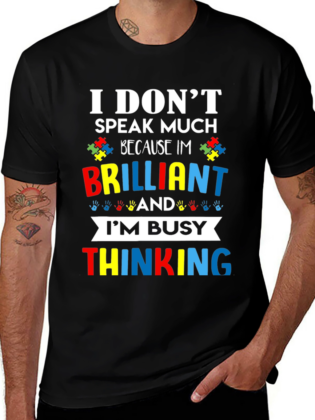 Brilliant Thinking Autism Awareness T-Shirt