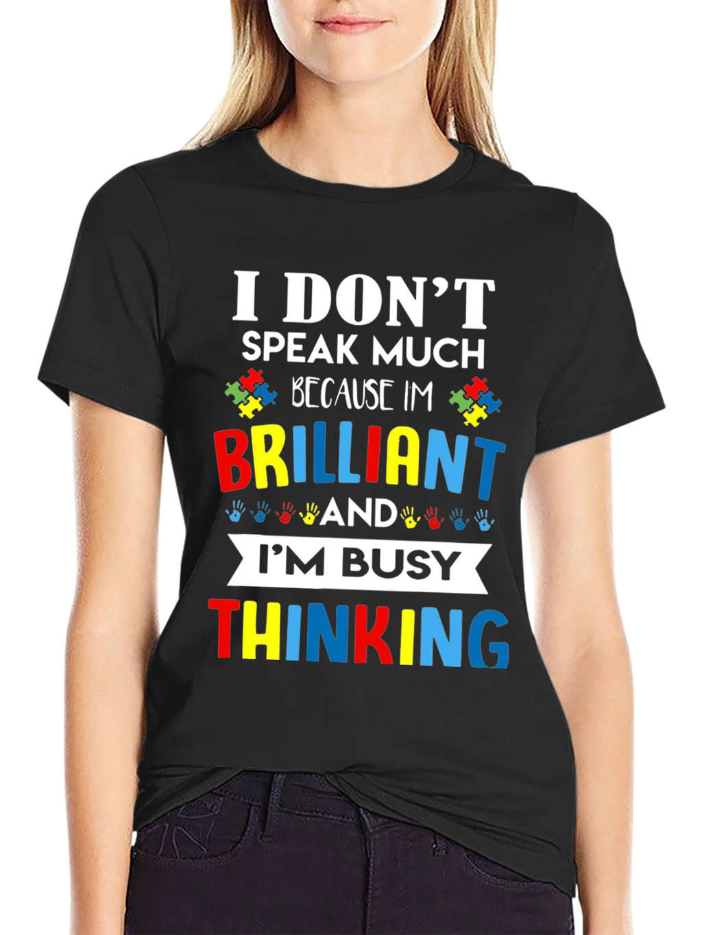 Brilliant Thinking Autism Awareness T-Shirt
