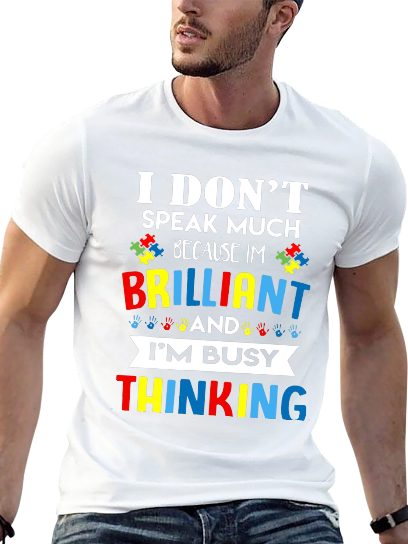 Brilliant Thinking Autism Awareness T-Shirt