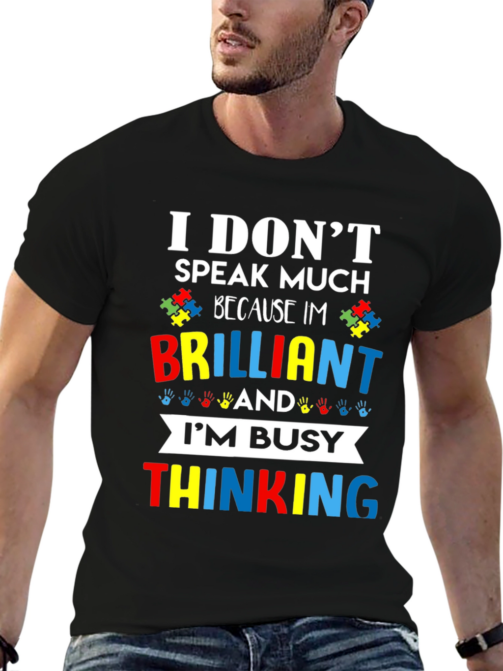 Brilliant Thinking Autism Awareness T-Shirt