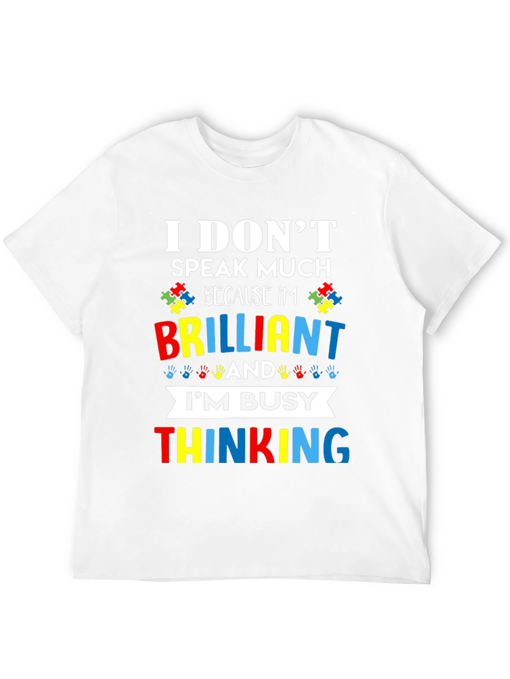 Brilliant Thinking Autism Awareness T-Shirt