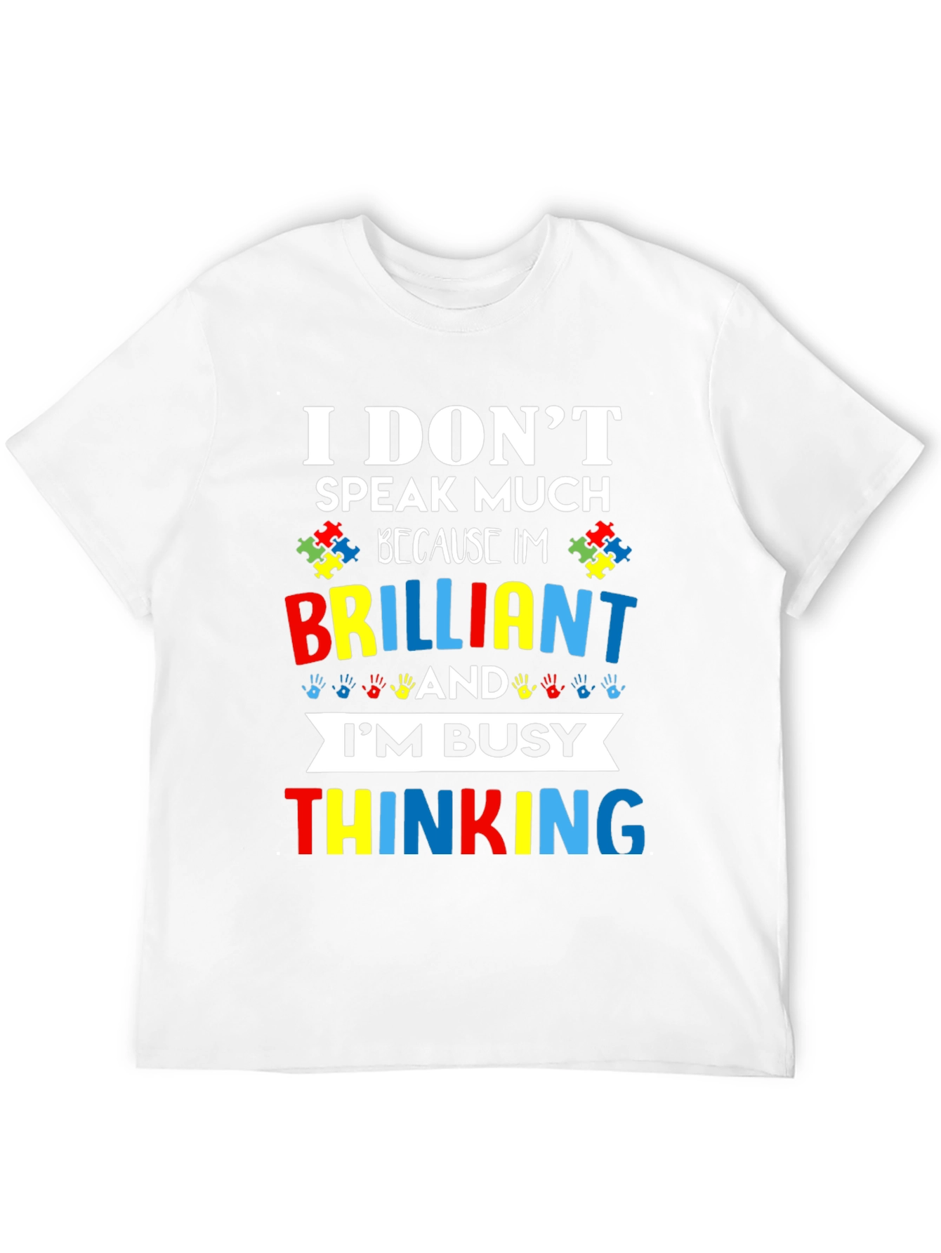 Brilliant Thinking Autism Awareness T-Shirt