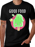 Good Food Tee: Cute Popsicle Graphic T-Shirt