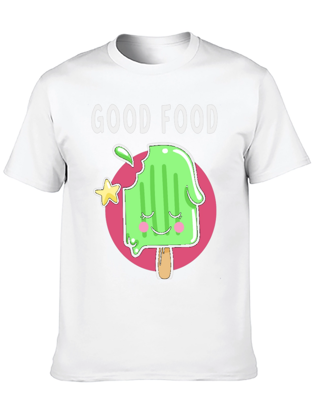 Good Food Tee: Cute Popsicle Graphic T-Shirt