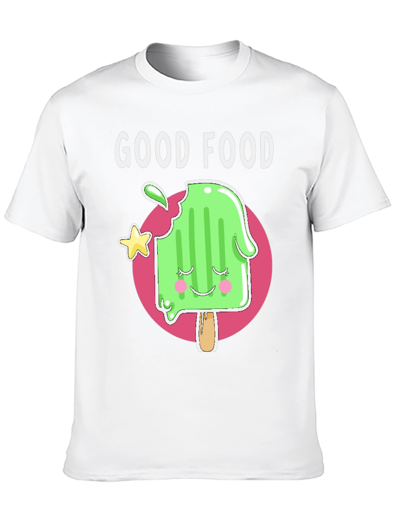 Good Food Tee: Cute Popsicle Graphic T-Shirt