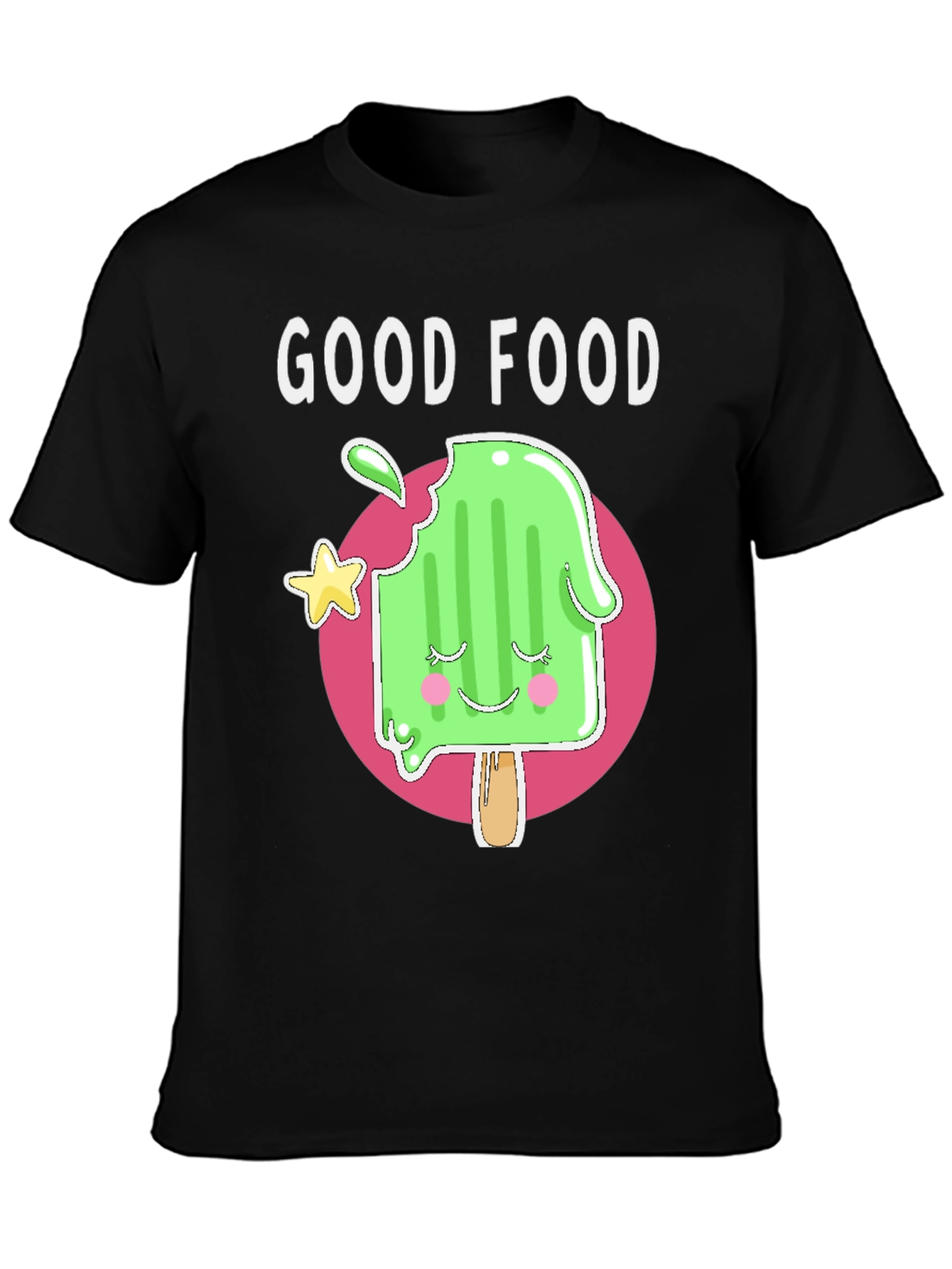 Good Food Tee: Cute Popsicle Graphic T-Shirt