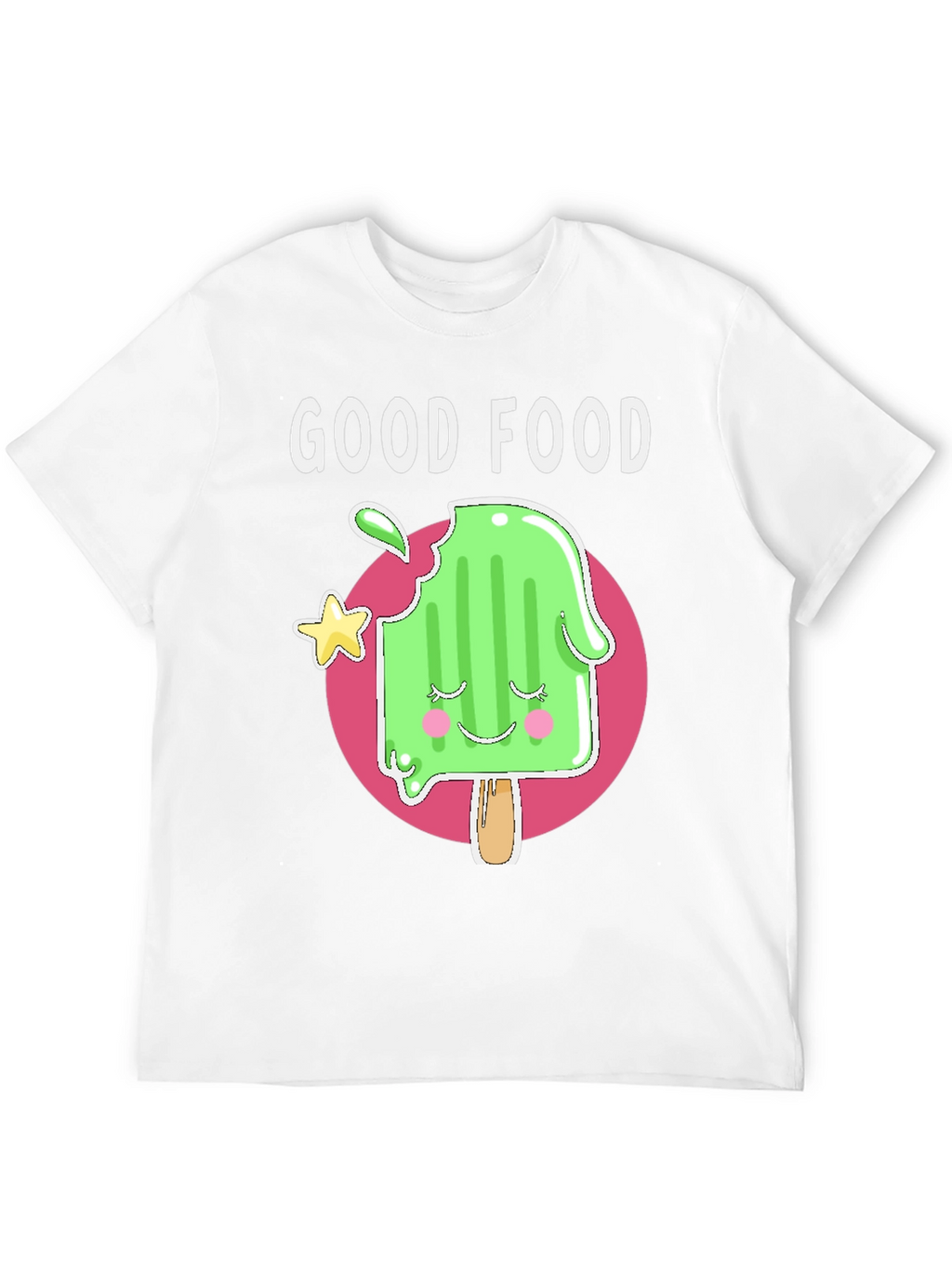 Good Food Tee: Cute Popsicle Graphic T-Shirt