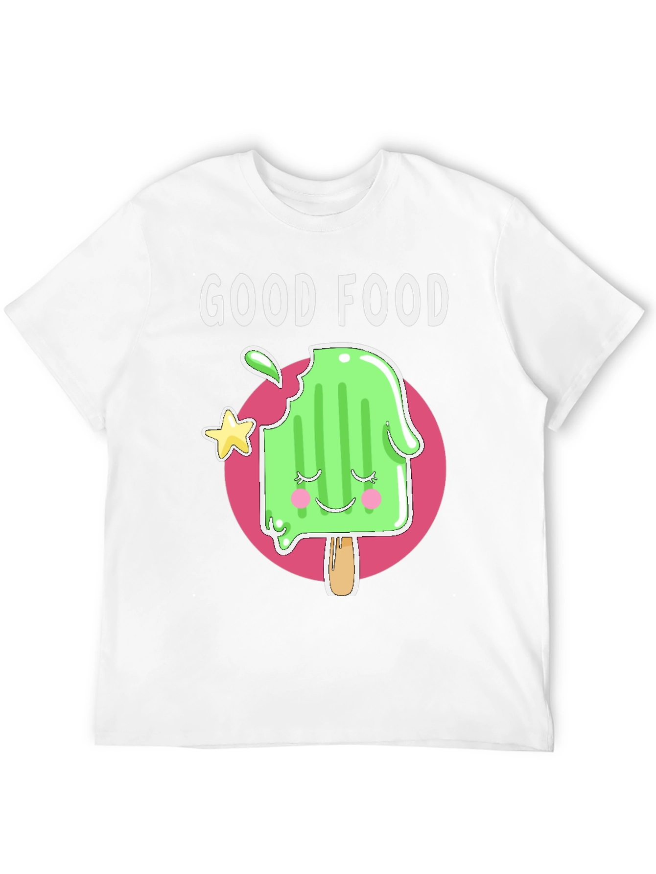 Good Food Tee: Cute Popsicle Graphic T-Shirt