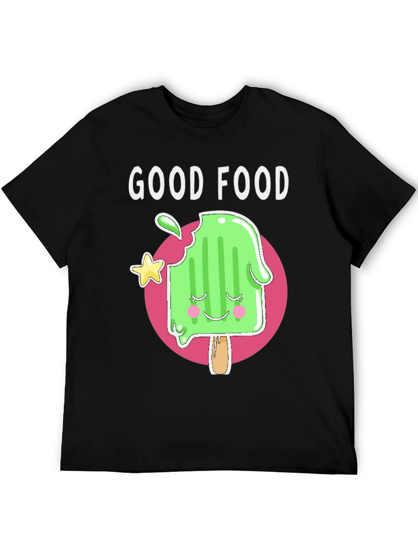 Good Food Tee: Cute Popsicle Graphic T-Shirt