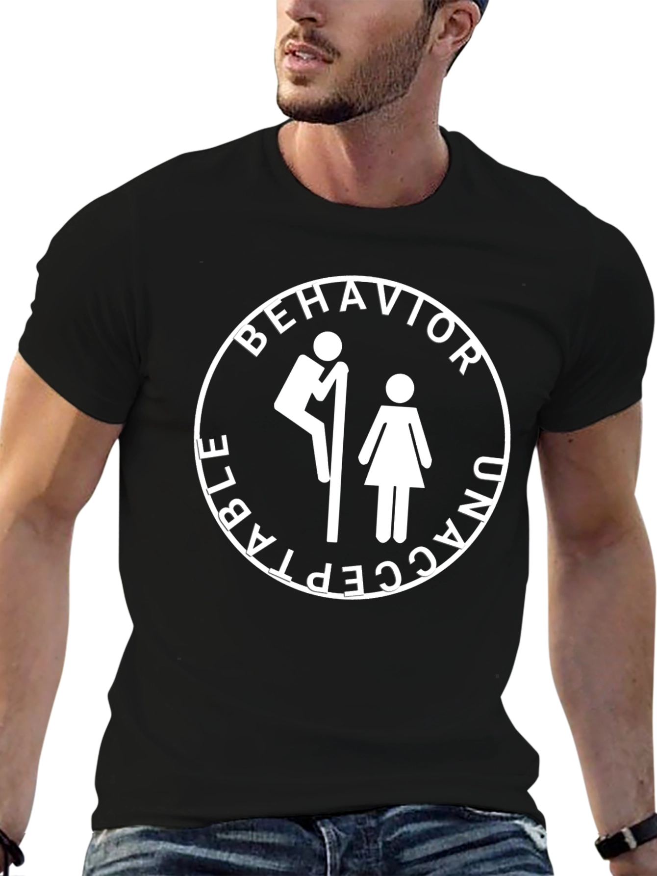 Unacceptable Behavior Graphic Tee