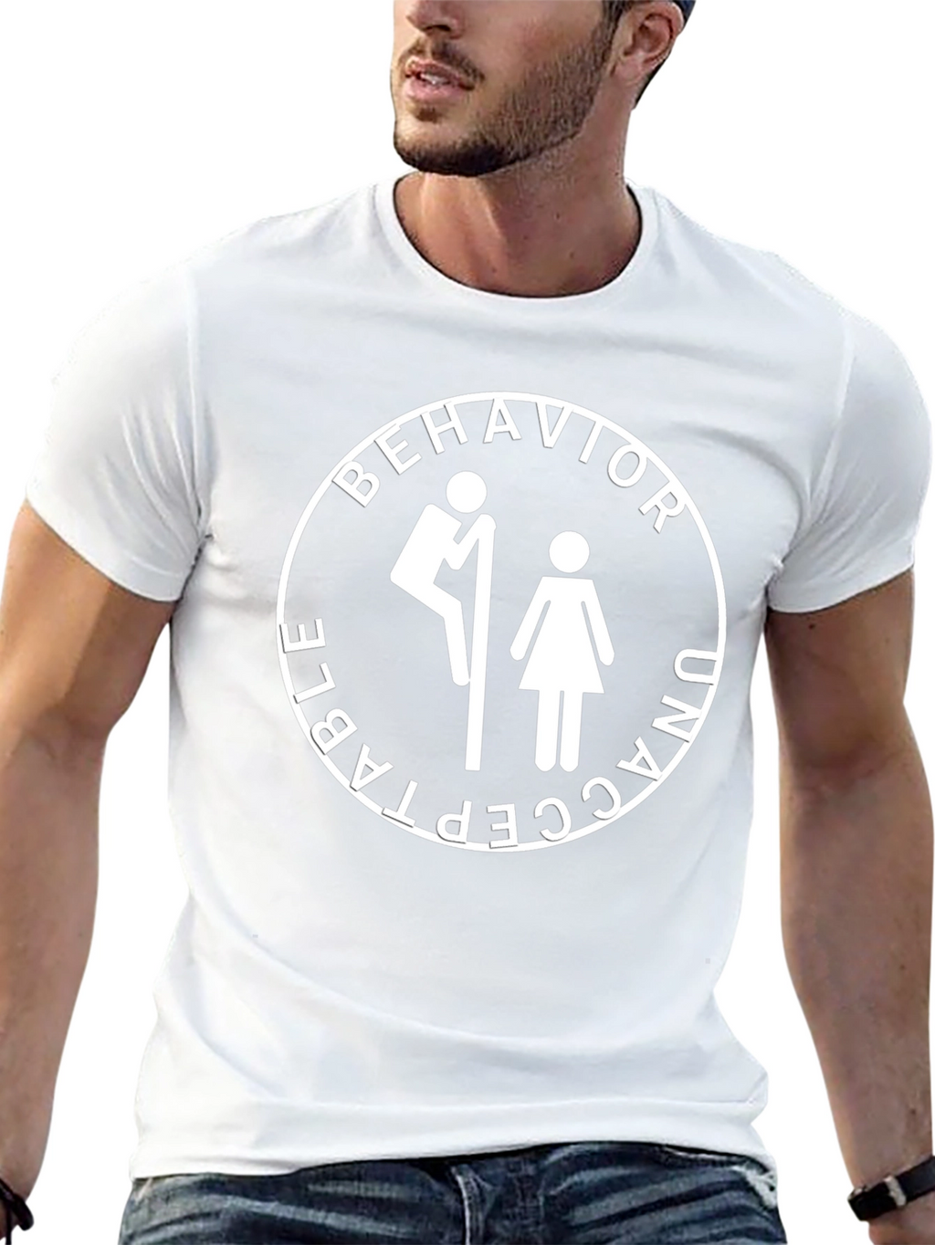 Unacceptable Behavior Graphic Tee