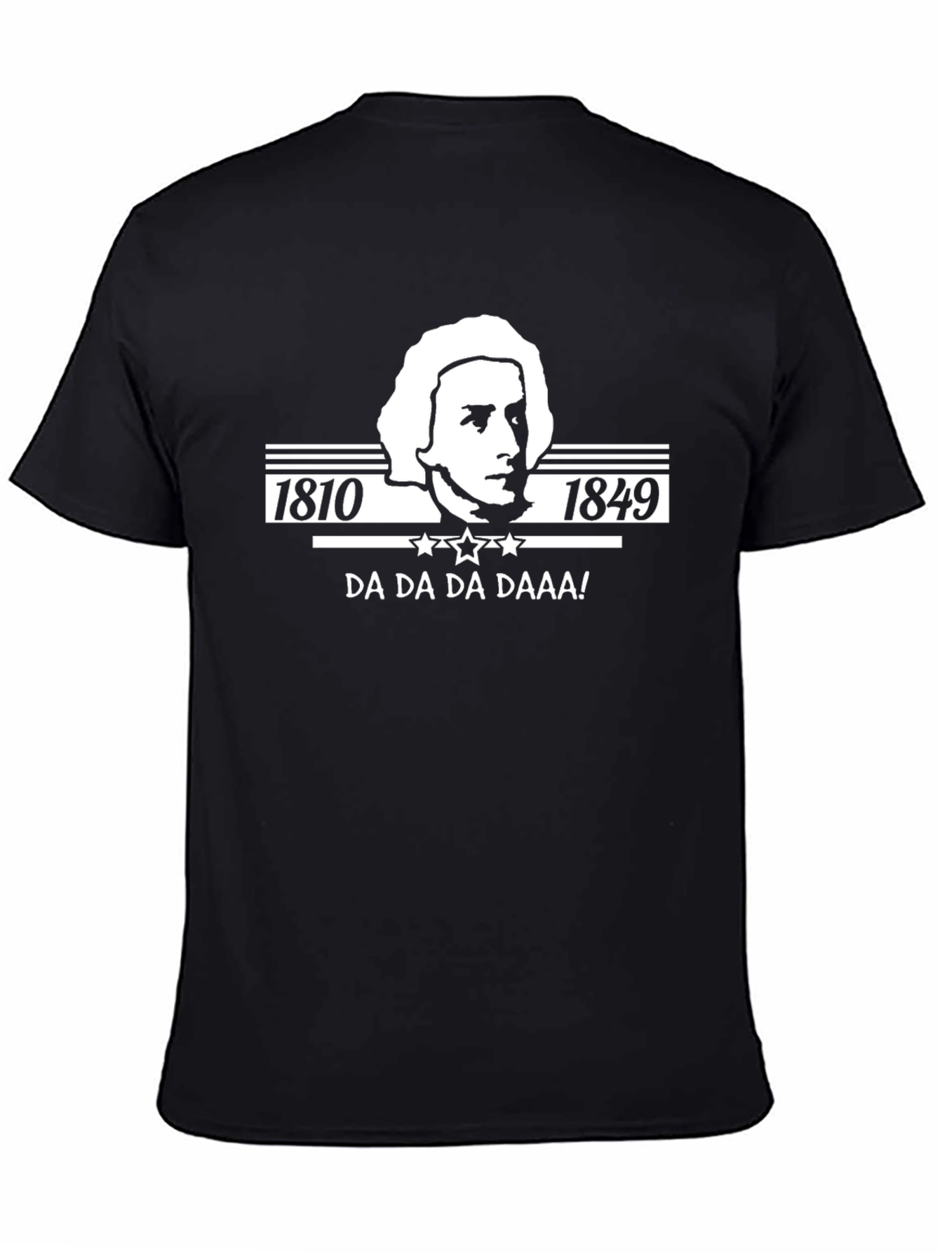 Beethoven Black T-Shirt - Da Da Da Daaa!