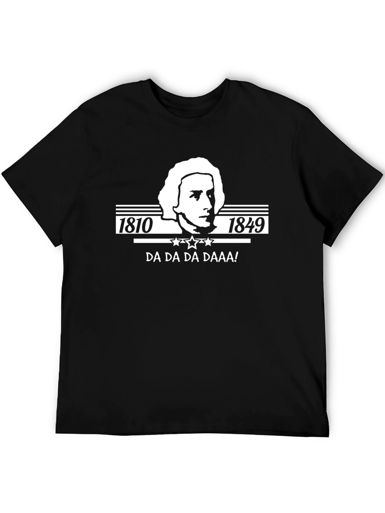 Beethoven Black T-Shirt - Da Da Da Daaa!