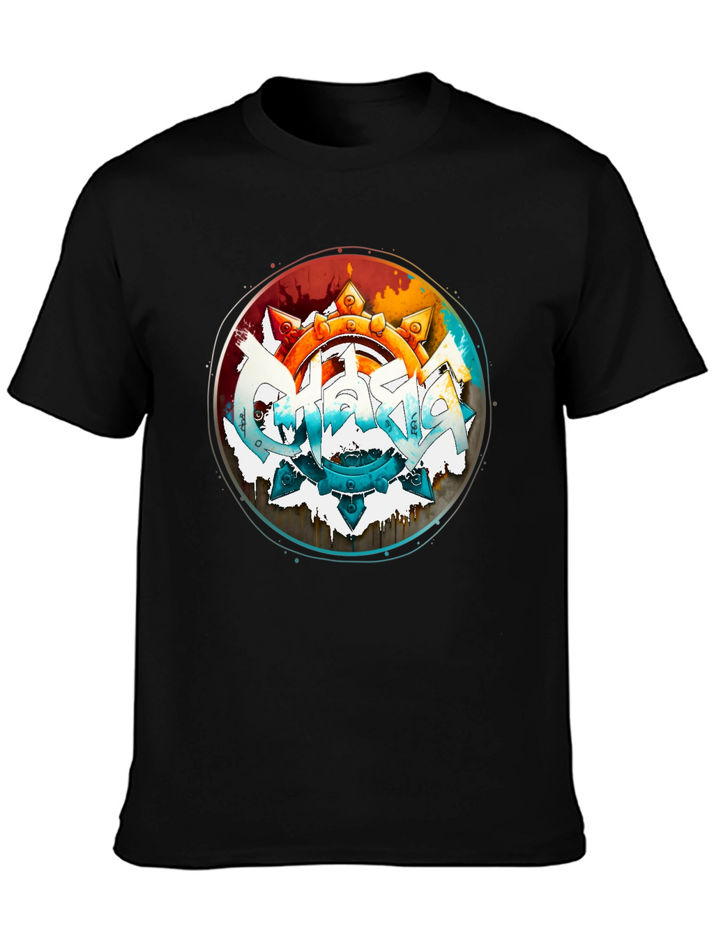 Chaos T-Shirt - Abstract Graffiti Graphic Tee
