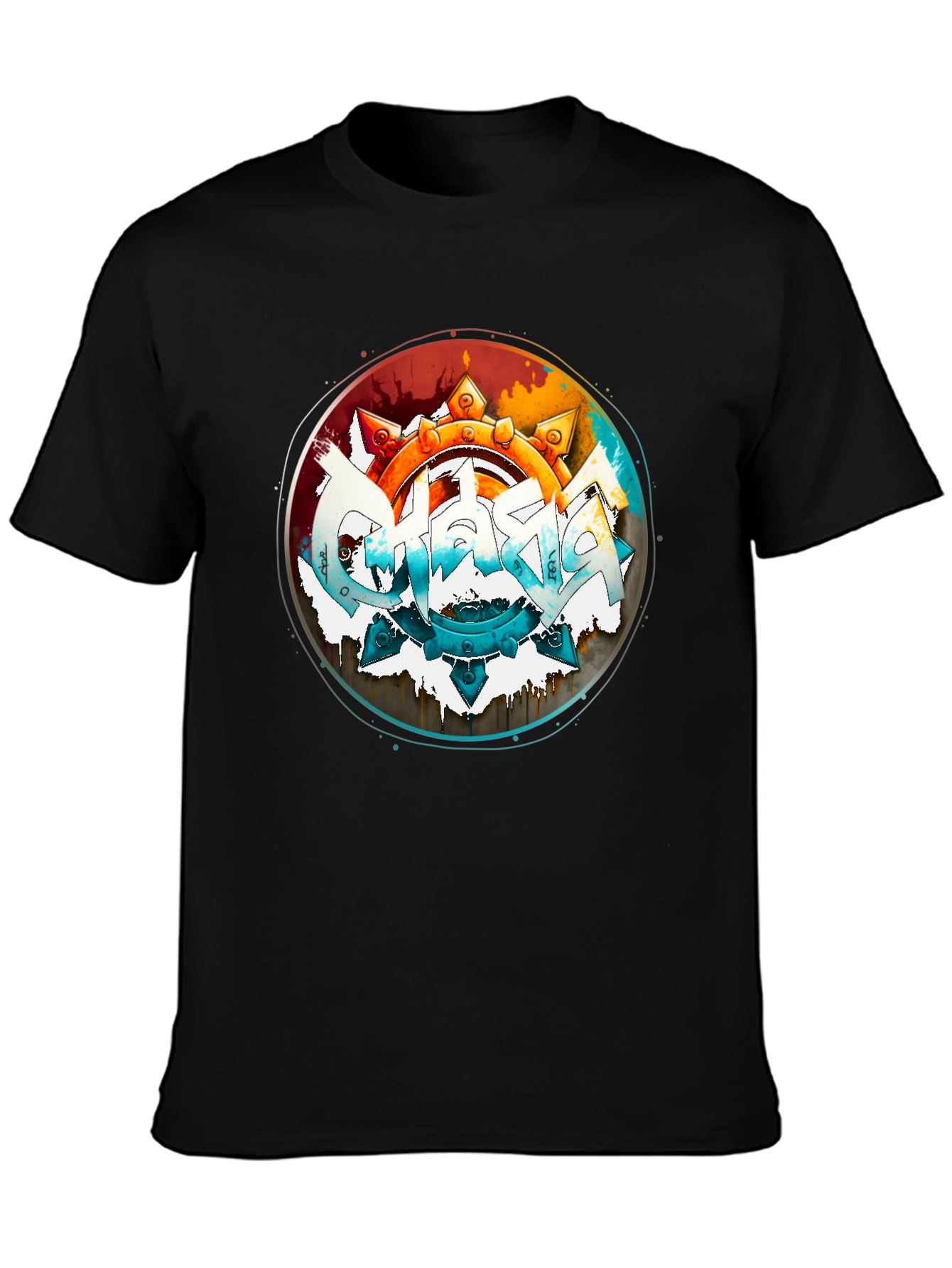 Chaos T-Shirt - Abstract Graffiti Graphic Tee