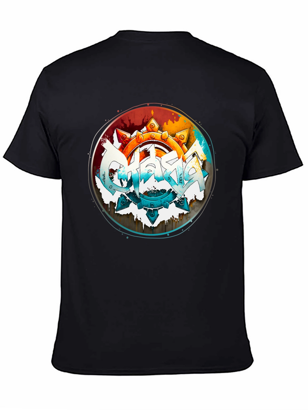 Chaos T-Shirt - Abstract Graffiti Graphic Tee