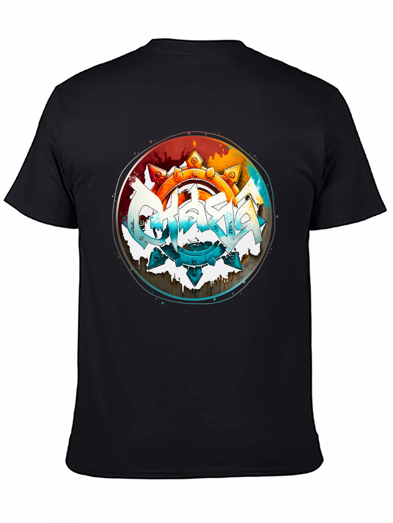 Chaos T-Shirt - Abstract Graffiti Graphic Tee